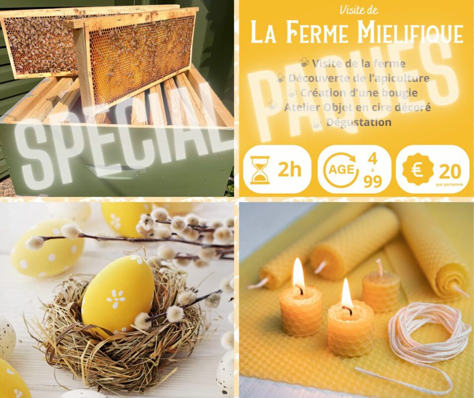 Visite de la Ferme & Ateliers pour petits et grands ! Spécial Pâques